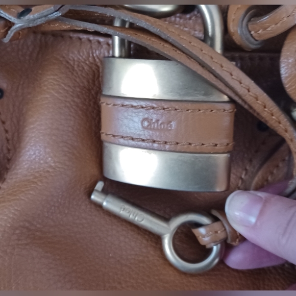 Chloe Vintage Paddington brown leather Handbag - Picture 8 of 16